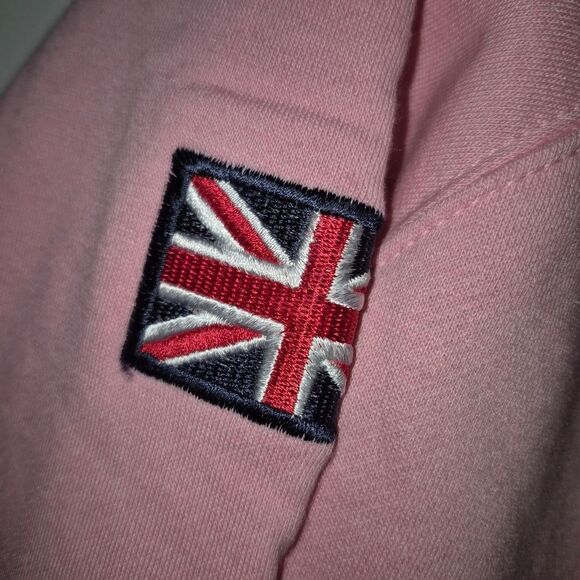 K&K Apparel Pink London Hoodie Sweatshirt M NWT - Picture 7 of 8